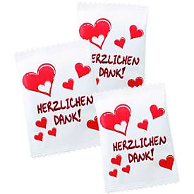 Fruchtgummi-Set, 50-tlg. Herzlichen Dank - ca. 500g - Fruchtgummi