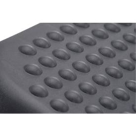 Fußstütze, Kunststoff, 3 Einstellhöhen, Massage-Effekt