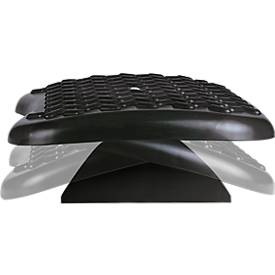 Fußstütze, Kunststoff, mit Massageeffekt, Farbe: anthrazit