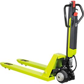 Gabelhubwagen AGILE, 1,2 t Last, elektr., LED-Display, Fahrantrieb, patentiertes 2WD Antriebssystem, div. Varianten Gabellänge