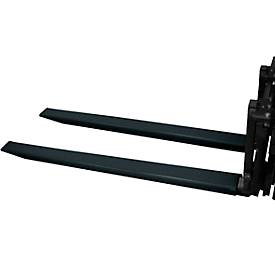 Gabelverlängerung, L 2000 x B 100 x 45 mm, schwarz