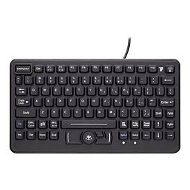 Gamber-Johnson iKey - Tastatur - hinterleuchtet - USB