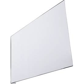 Gangschild Durable, A4-Querformat, selbstklebend, PET-Hartfolie, transparent, 10 Stück