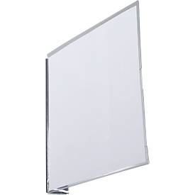 Gangschild Durable, Format 149 x 149 mm, magnetisch, PET-Hartfolie, transparent, 10 Stück