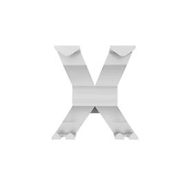 Garderobenhaken WGX, B 145 x T 157 x H 175 mm, Feinstruktur, recyceltes Aluminium, diverse Farben