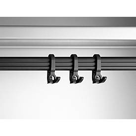 Garderobenspind Evolo S 3000, Stahl, m. Füßen, 2 Abteile m. jew. B 300 mm, Sicherheitsdrehriegelverschluss, lichtgrau RAL 7035/lichtgrau RAL 7035