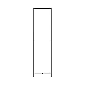 Garderobenständer Functionals FRAME DV89 Raven Black, Stahl, schwarz