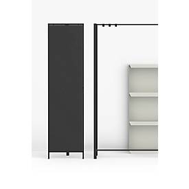 Garderobenständer Functionals FRAME DV89 Raven Black, Stahl, schwarz
