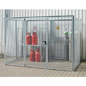 Gasflaschen-Container für 32 Flaschen, ohne Dach