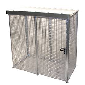 Gasflaschen-Container mit Dach