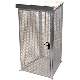 Gasflaschen-Container mit Dach