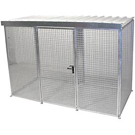 Gasflaschen-Container mit Dach