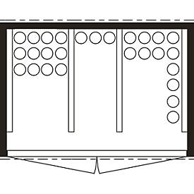 Gasflaschen-Magazin SAFE LIF GM 366, ohne Bodenrahmen