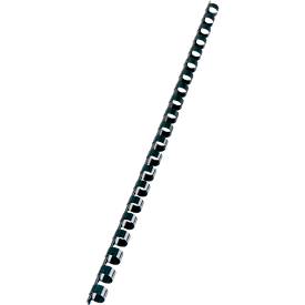 GBC® Binderücken, Plastik, Ø 10 mm, 100 Stück, schwarz