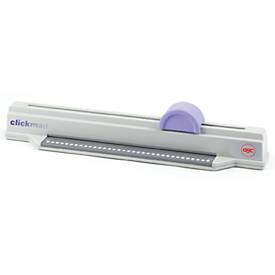 GBC Clickman – Bindegerät für Click-Binderücken, 145 Blatt, 6 Blatt Stanzen, 16 mm Rücken, kreisförmige Lochung
