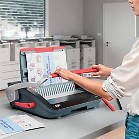GBC CombBind CB25 – manuelles Bindegerät, 390 Blatt, 25 Blatt 80 g/m² lochen, A4, 45 mm Kunststoffrücken