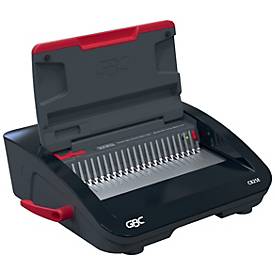 GBC CombBind CB25E, elektrisches Plastikbindegerät, 25 Blatt, 390 Blatt, 45 mm Rücken, LED, kompakt