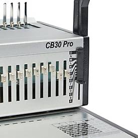 GBC CombBind CB30 Pro – Bindegerät, 500 Blatt, 30 Blatt Stanzleistung, A4, 51 mm Rücken, Schnittgutbehälter