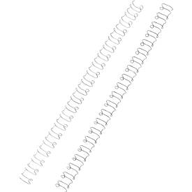GBC® Drahtbinderücken, ø 6 mm, weiß