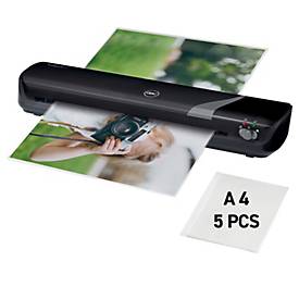 GBC Inspire+ A3 Laminiergerät – 25 cm/min, 75–125 µm, 4 Min Start, Heiß/Kalt, LED, Entriegelungshebel, schwarz