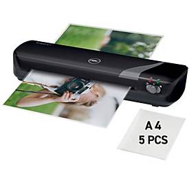 GBC Inspire+ A4 – Laminiergerät, 4 Min Start, 75–125 µm, 25 cm/min, Entriegelung, LED, 5×A4