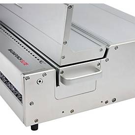 GBC MagnaPunch Elite Pro Stanzmaschine, halbautomatisch, Schnellwechselsystem, robust, silberfarben
