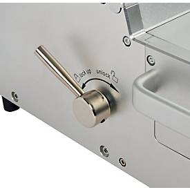 GBC MagnaPunch Elite Pro Stanzmaschine, halbautomatisch, Schnellwechselsystem, robust, silberfarben