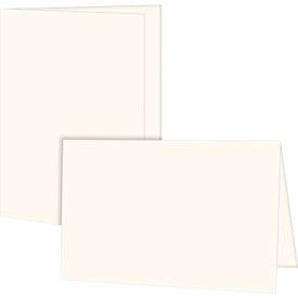 Geburtstagskarte Korsch Zum Geburtstag alles Gute vom gesamten Team, mit buntem Motiv & Umschlägen, Querformat, B 170 x H 115 mm, Karton, naturweiß, 10 Stück