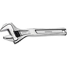 Gedore Rollgabelschlüssel 60 S 10 C, SW max. 30 mm, Länge 255 mm, CV-Stahl, mit Einstellskala, Sechskant