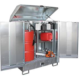 Gefahrstoff-Depot GD-N2, verzinkt