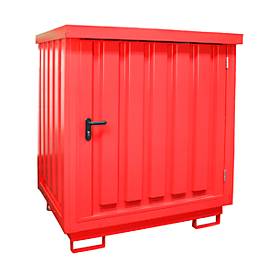 Gefahrstoffdepot Bauer TYP GD-E 2, abschließbar, Kap. 2 x 200 l Fässer, div. Farben