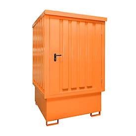 Gefahrstoffdepot TYP GD-E/IBC, abschließbar, Lagerkapazität bis 1 x 1000 l IBC