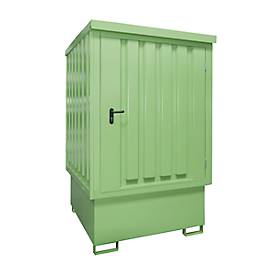 Gefahrstoffdepot TYP GD-E/IBC, abschließbar, Lagerkapazität bis 1 x 1000 l IBC