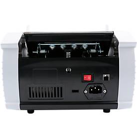 Geldscheinprüfer Olympia NC-520 Plus, UV/MG, zählt bis zu 1000 Scheine/min, Additionsfunktion, LC-Display, schwarz-weiß