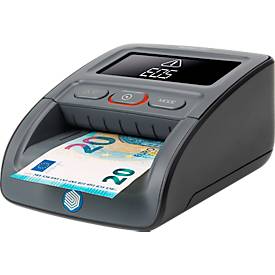 Geldscheinprüfer Safescan® 155-S, zentralbankgetestet, 6 Währungen, 7 Sicherheitsmerkmale, Additionsfunktion, 3,8″ LC-Display, USB/MicroSD, inkl. Akku