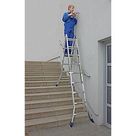 Gelenk-Teleskopleiter, 4 x 5 Sprossen