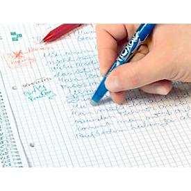 Gelschreiber PILOT FRIXION, radierbar, nachfüllbar, 12 Stück, 0,4 mm, blau