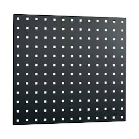 Geperforeerd paneel, voor montage, 495 x 457 mm, antracietgrijs RAL 7016