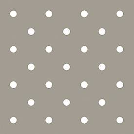 Geschenkpapier Clairefontaine Excellia Fantasie, taupe mit weißen Punkten, 1 Rolle mit L 50 m x B 700 mm