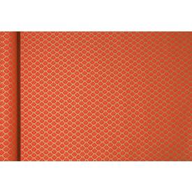 Geschenkpapier Clairefontaine Rote Blumen, blau-braun mit Blumendekor, 5 Tinyrollen mit jeweils L 5 m x B 350 mm