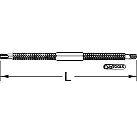 Gewindefeile, metrisch, 230mm