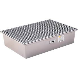 GFK Auffangwanne 220/2, mit Gitterrost