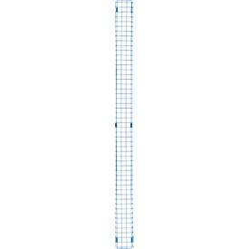 Gitterelement, aus Stahl, B 150 x H 2086 mm, blau