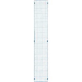 Gitterelement, aus Stahl, B 350 x H 2086 mm, blau