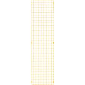 Gitterelement, aus Stahl, B 550 x H 2086 mm, gelb