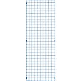 Gitterelement, aus Stahl, B 750 x H 2086 mm, blau