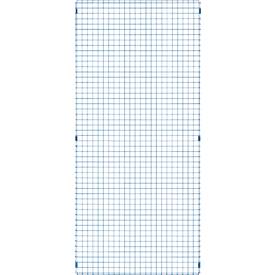 Gitterelement, aus Stahl, B 950 x H 2086 mm, blau