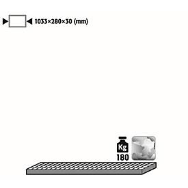 Image of Gitterrost für asecos Druckgasflaschenschränke, Stahl, B 1033 x T 280 x H 30 mm, bis 180 kg