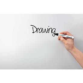 Glasboard Legamaster Colour 7-104543, magnethaftend, B 600 x H 800 mm, weiß