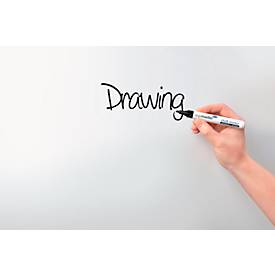 Glasboard Legamaster Colour 7-104554, magnethaftend, B 900 x H 1200 mm, weiß